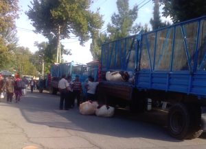 Mobilization to the cotton fields in Andijan © UGF 2016